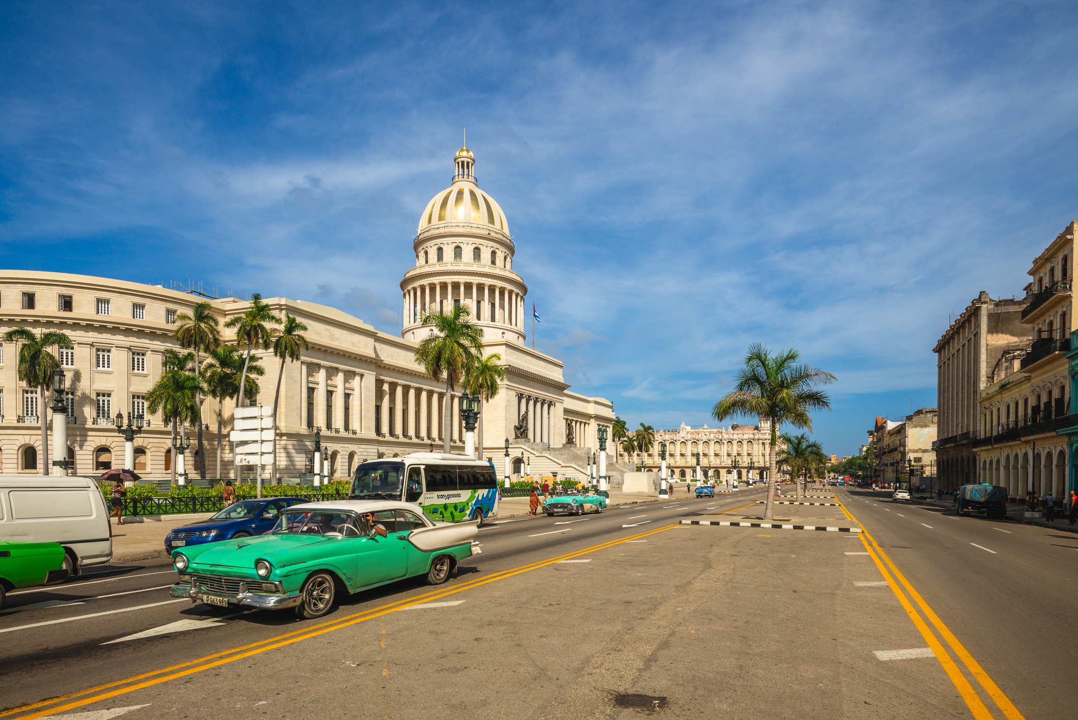 National Capitol Building located in Havana, Cuba