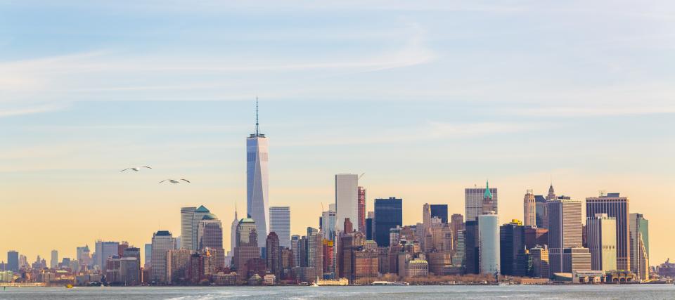 Skyline panaroma for inside brochure