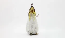 photo of life sized abstract sculpture resembling a figure