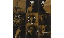 9 x 9 grid of photos of figures