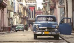 Cuba Car with door open