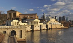 Fairmount Water Works, Museum of Art and Downtown Philadelphia