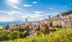 Historic town of Assisi, Umbria, Italy