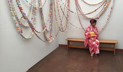 PHOTO by Al Amorteguy of girl in kimono at JANM