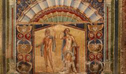 Wall mosaic of Neptune and Amphitrite, Herculaneum